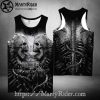 Vintage Leather Vest Style Harley Tank Top for Bikers