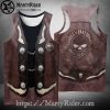 V-Twin Engine Skull Blue Harley Davidson Tank Top Men